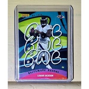 Lamar Jackson 2022 Panini NFL MyCity #3 Football Card 1/1860